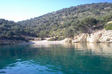 Coastal area in the Prefecture of Lefkada